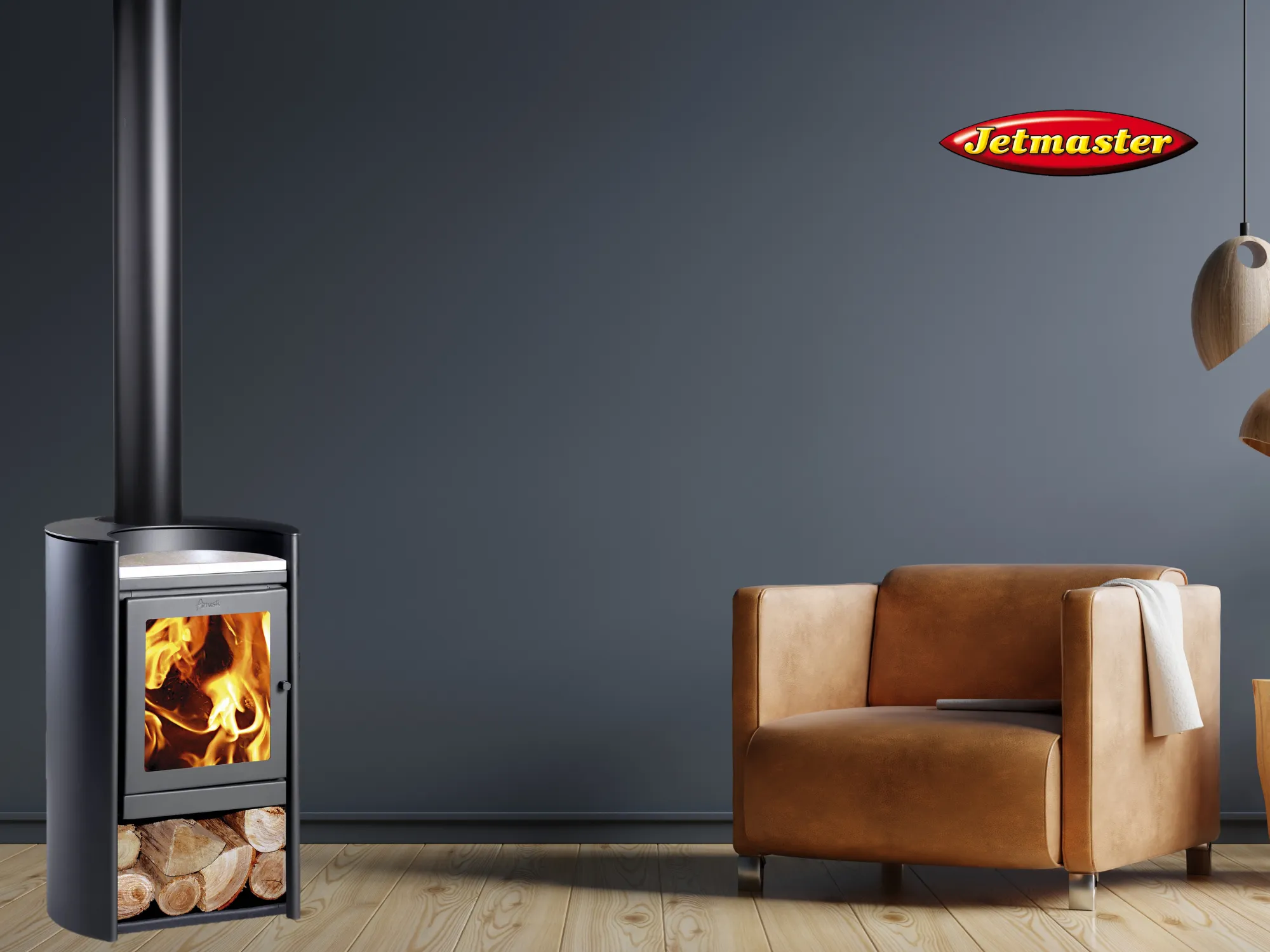 Amesti Rondo 490 Freestanding Fireplace - Image 4