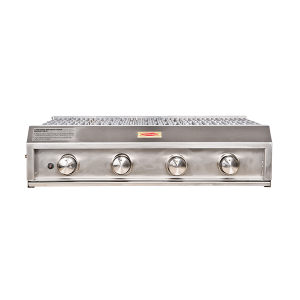 4 burner shallow gas grill